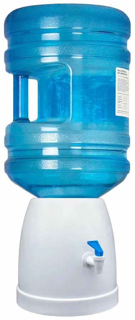 Кулер для воды Aqua Work Y-MMJ, белый, мини, водораздатчик, без нагрева и охлаждения (21077)