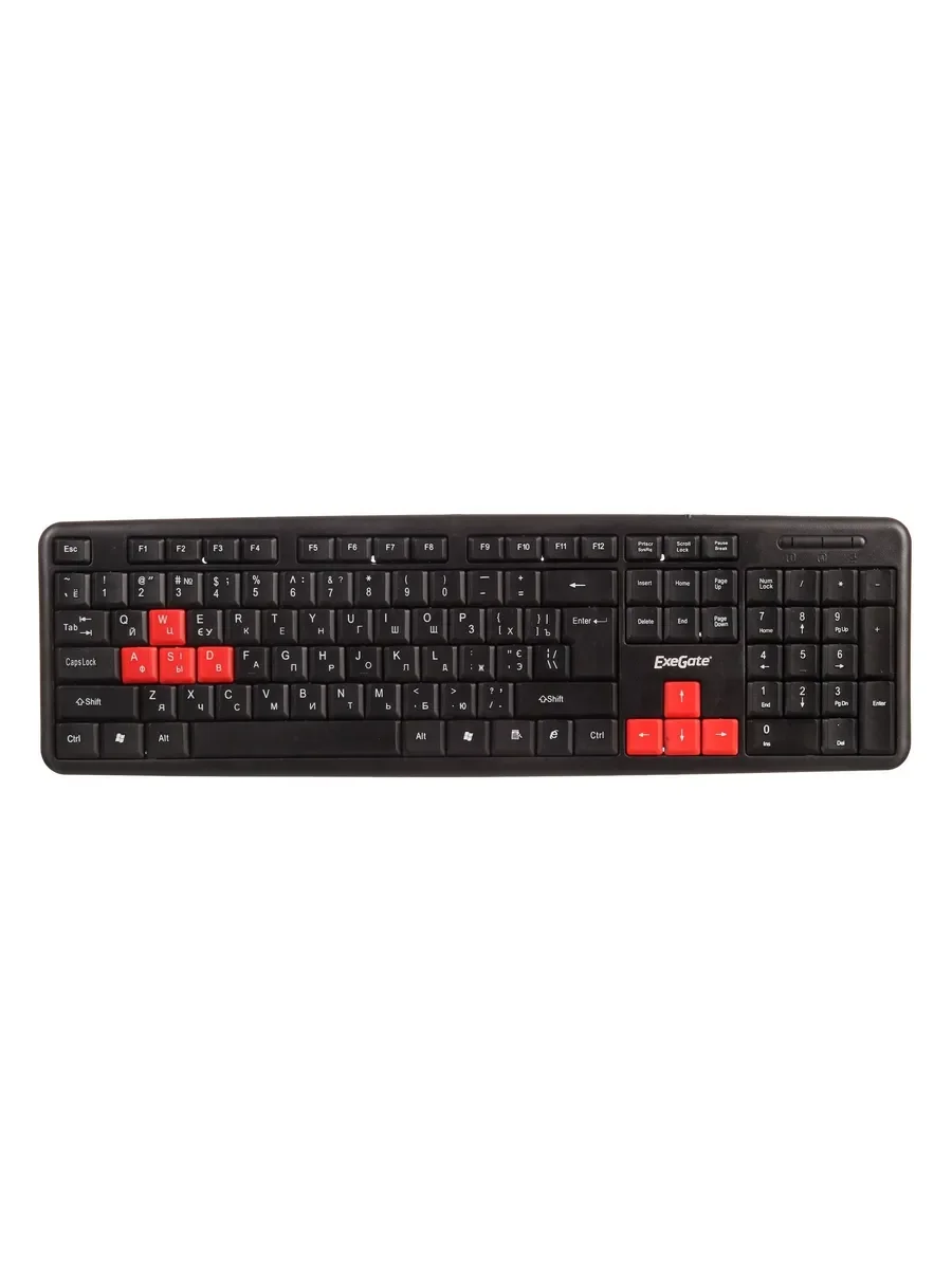 Клавиатура проводная ExeGate LY-403 (EX264080RUS), USB, черный