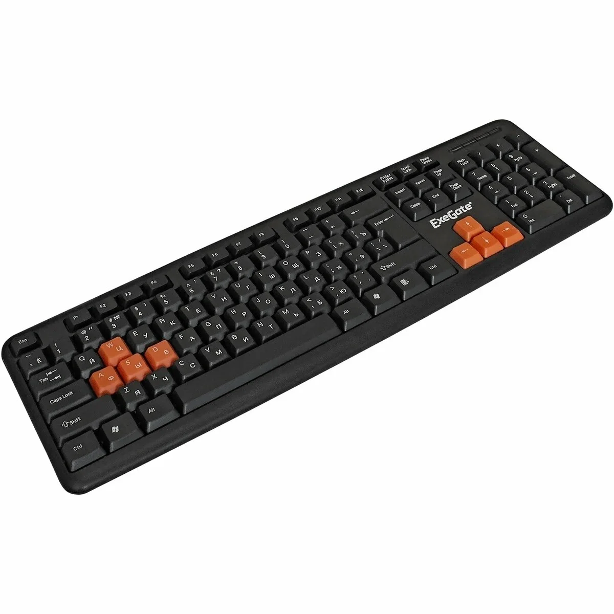 Клавиатура проводная ExeGate LY-403 (EX264080RUS), USB, черный