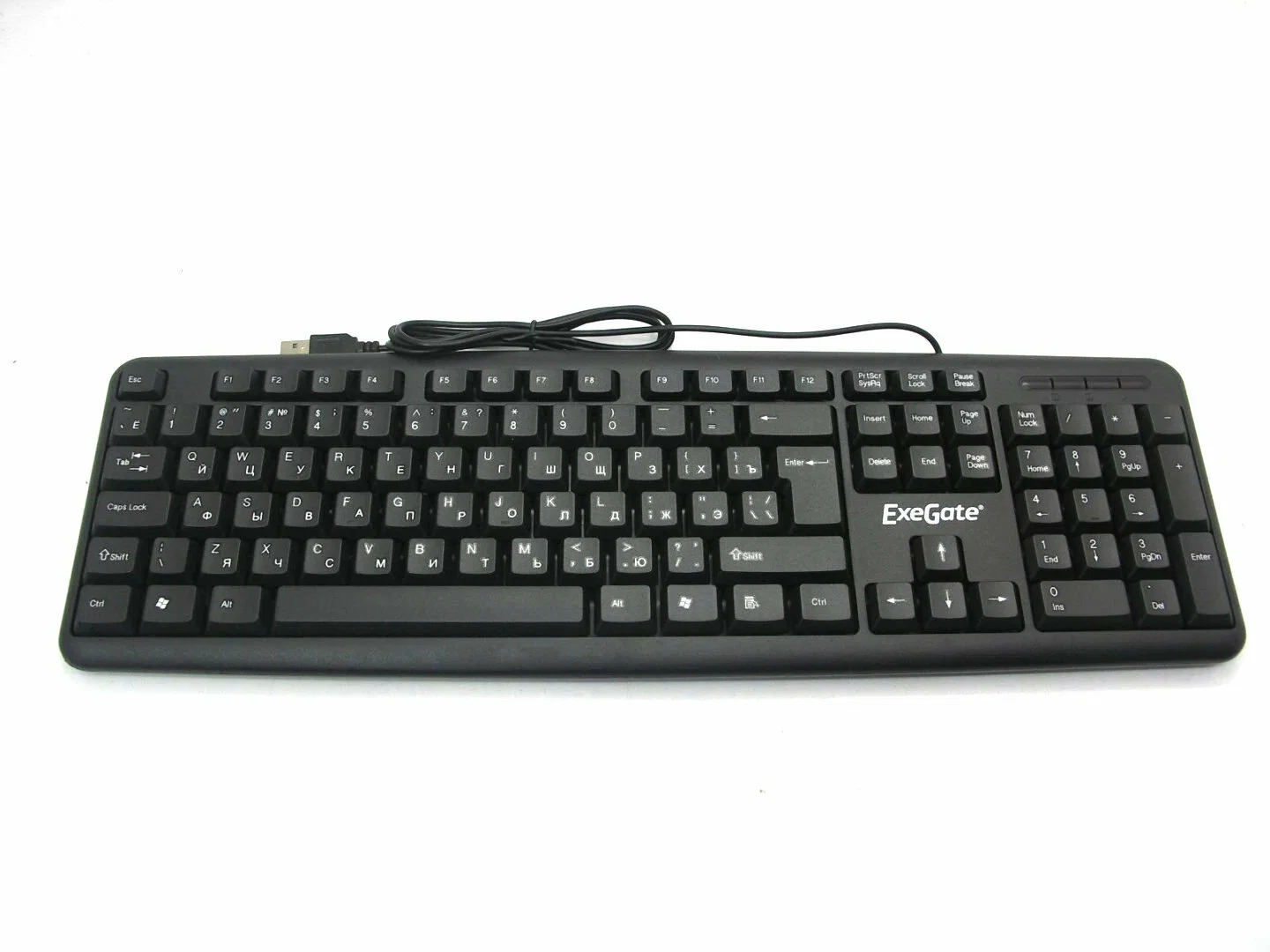 Клавиатура проводная ExeGate Professional Standard LY-405 (EX287138RUS), USB, черный