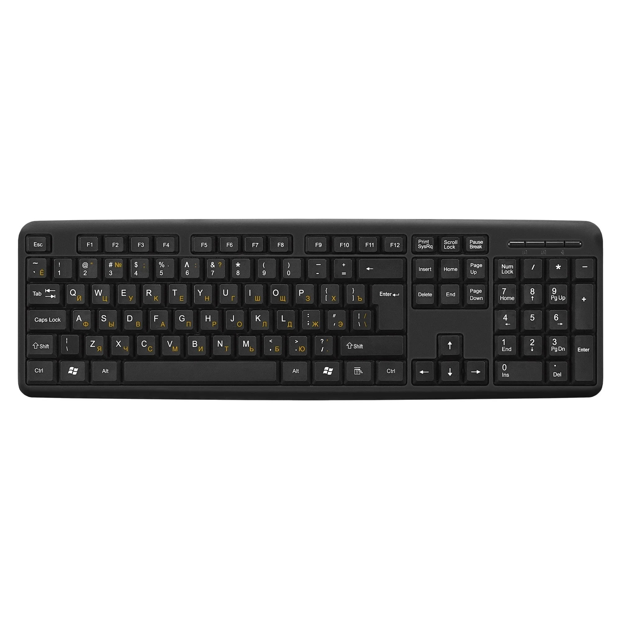 Клавиатура проводная ExeGate Professional Standard LY-405 (EX287138RUS), USB, черный