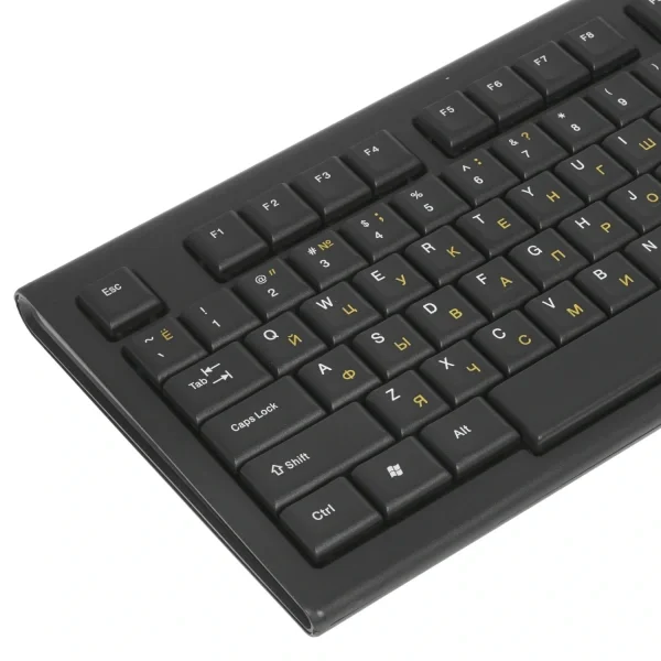 Клавиатура проводная Gembird KB-8354U-BL USB, черный