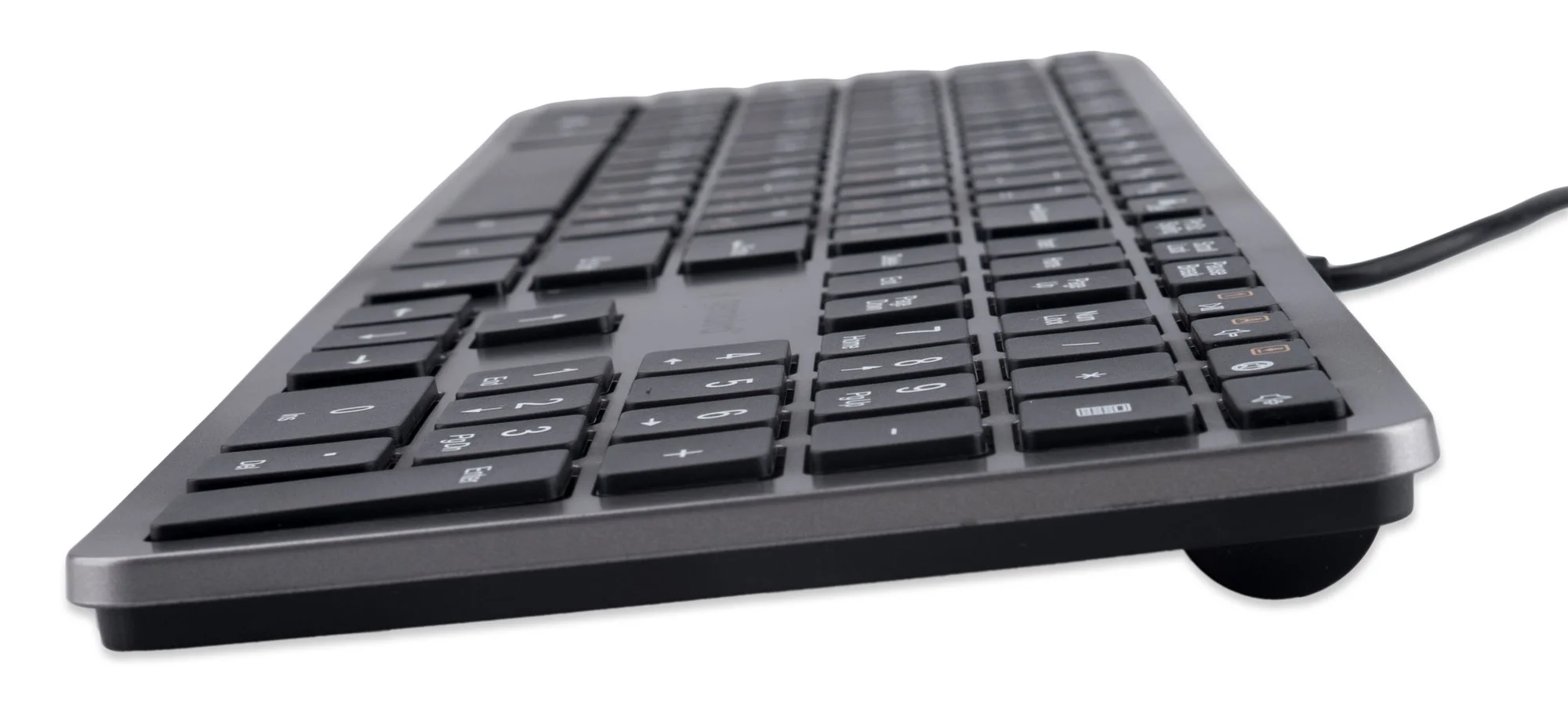 Клавиатура проводная Gembird KB-8420, USB, серый