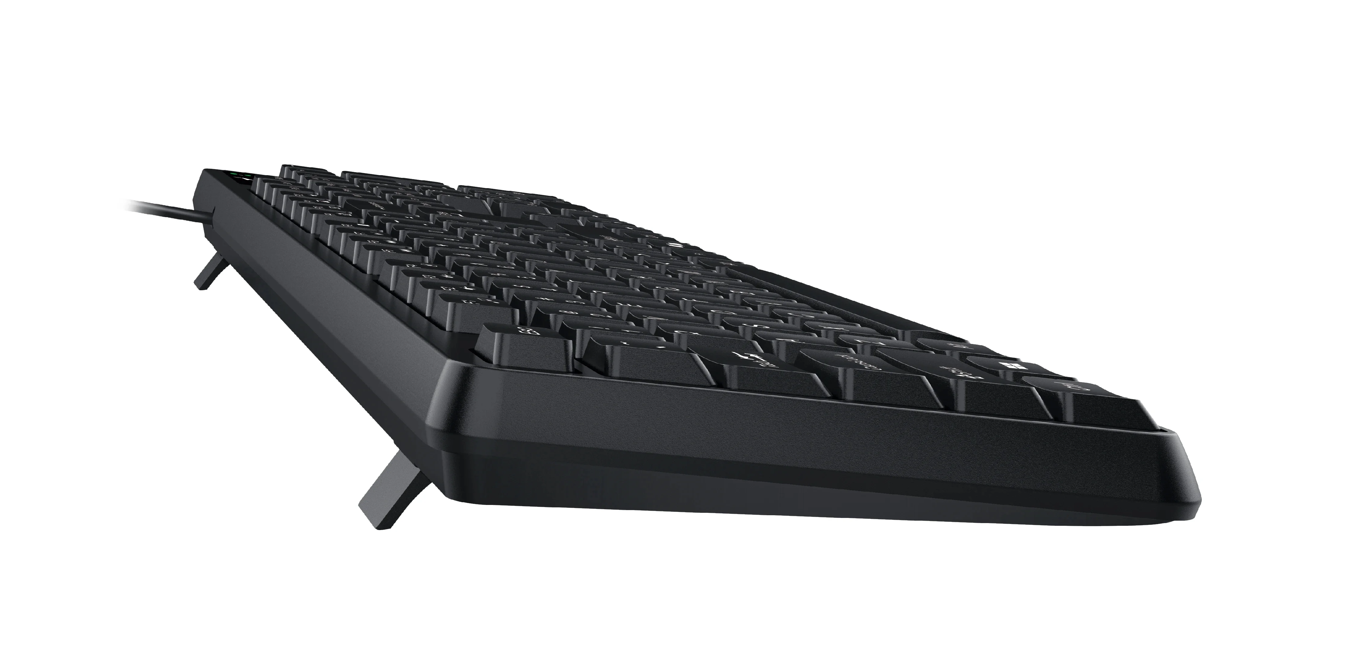 Клавиатура проводная Genius KB-117S Copilot бесшумная/шоколадные клавиши/USB/кабель 1.5м/черный (31300017402)