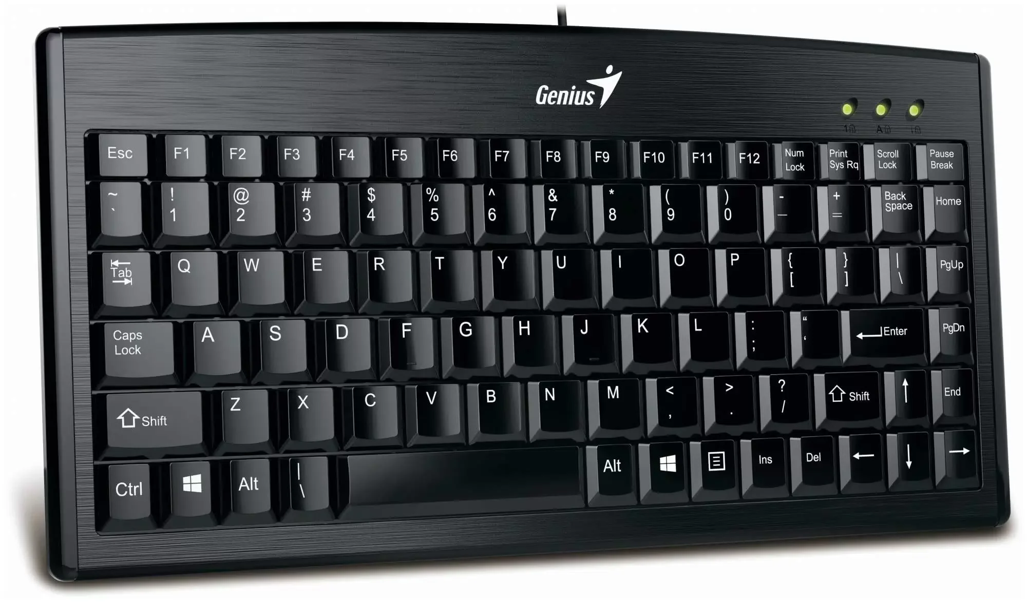 Клавиатура проводная Genius LuxeMate 110, USB, черный