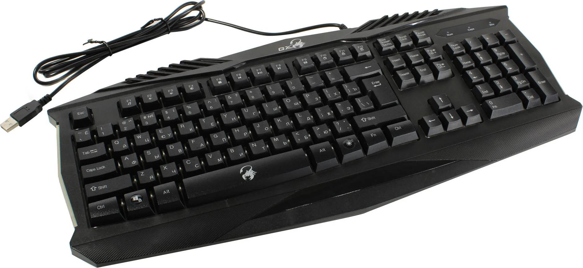Клавиатура проводная Genius Scorpion K220, USB, черный