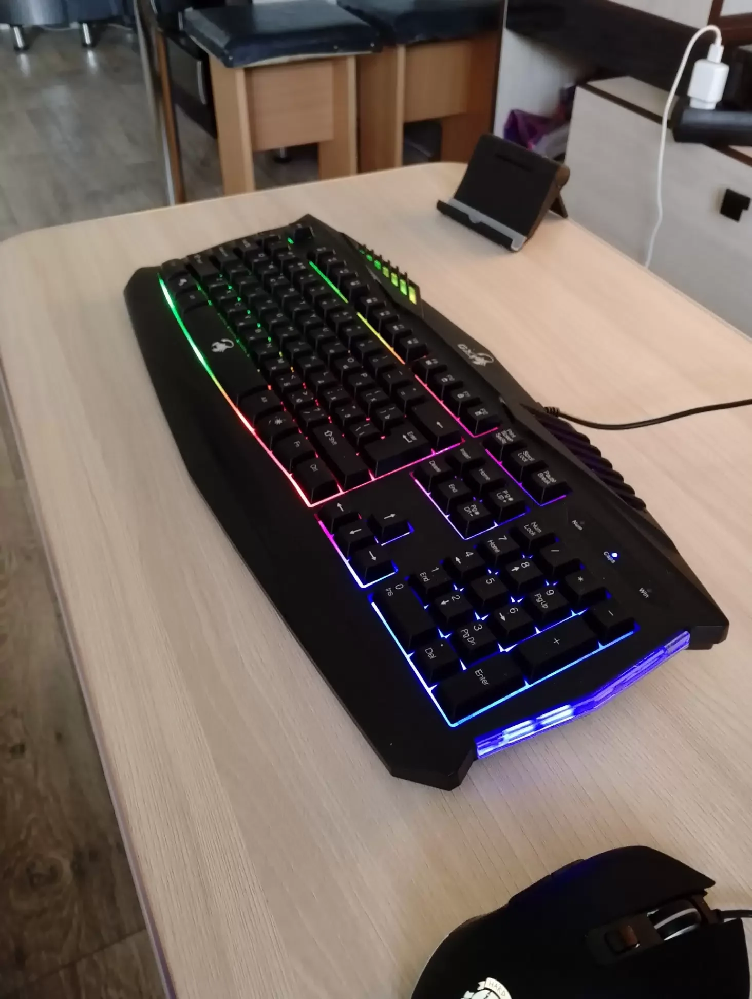 Клавиатура проводная Genius Scorpion K220, USB, черный