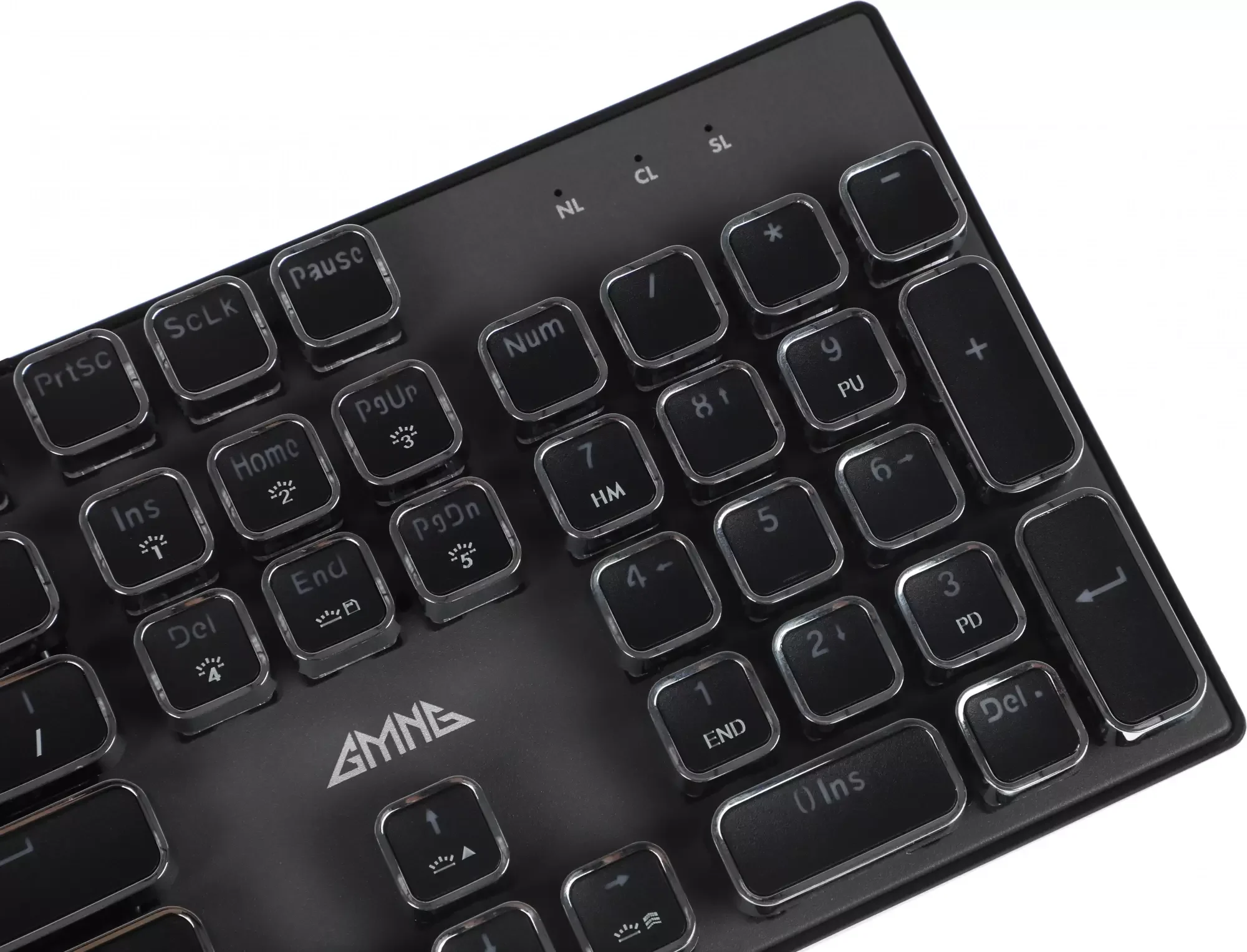 Клавиатура проводная GMNG GG-KB815X (1913914), USB, черный + белый