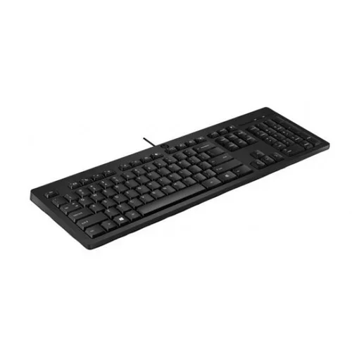 Клавиатура проводная HP 125 проводная, USB Type-A, чёрный