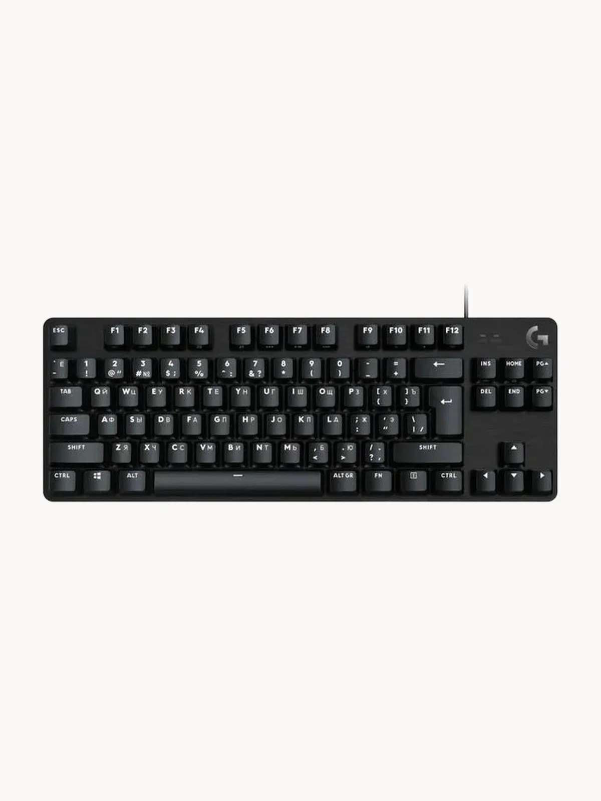 Клавиатура проводная Logitech Gaming Keyboard G413 SE Mechanical - RUS - USB - TACTILE SWITCH черный