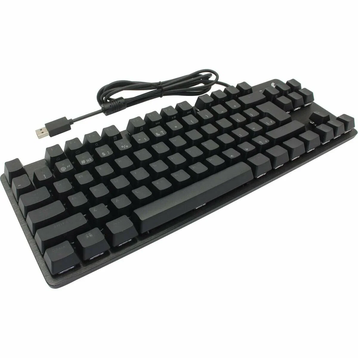Клавиатура проводная Logitech Gaming Keyboard G413 TKL SE Mechanical - RUS - USB - TACTILE SWITCH черный