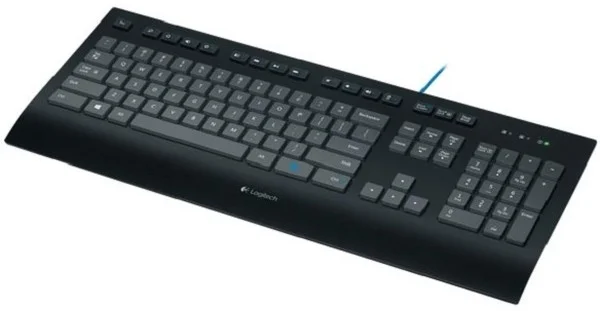 Клавиатура проводная Logitech Keyboard K280E (920-005215) USB черный