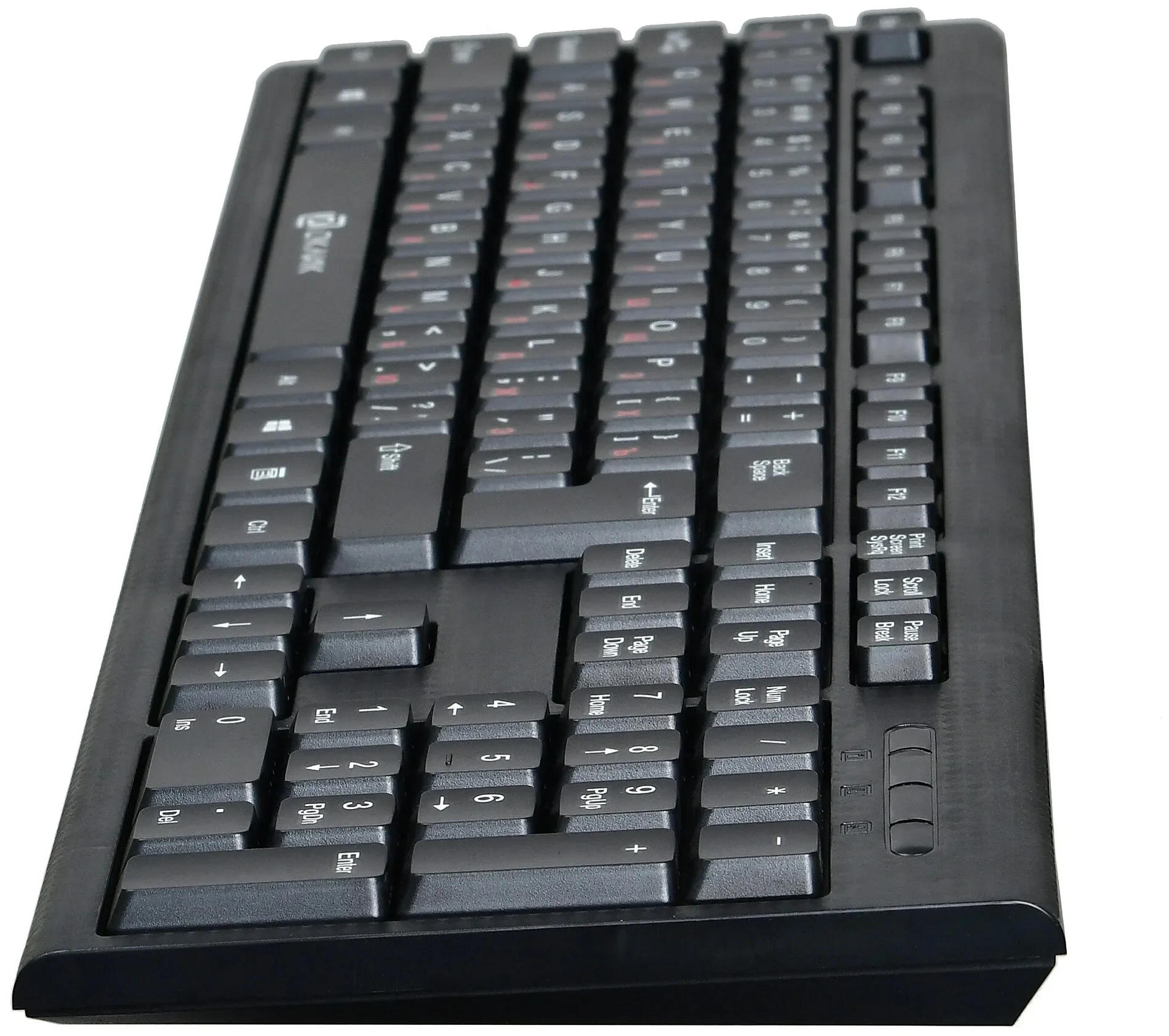 Клавиатура проводная Oklick 120M, USB, черный