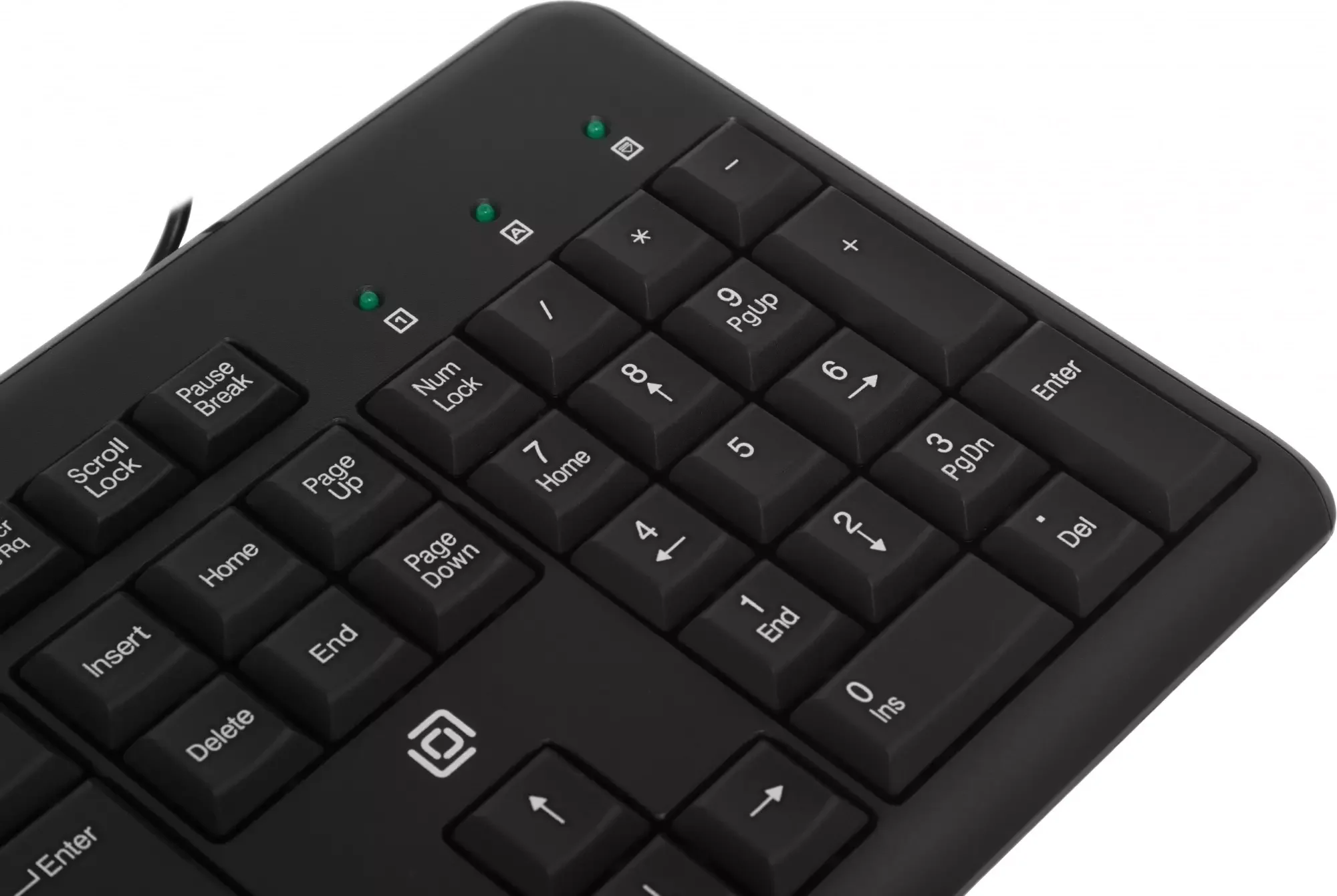 Клавиатура проводная Oklick 305M (1659987), USB, черный