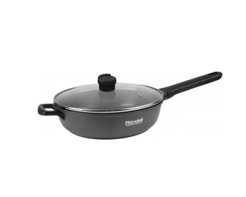 Rondell Сотейник Rondell Zorro RDA-1453 3.8л. d=28см (с крышкой) графитовый