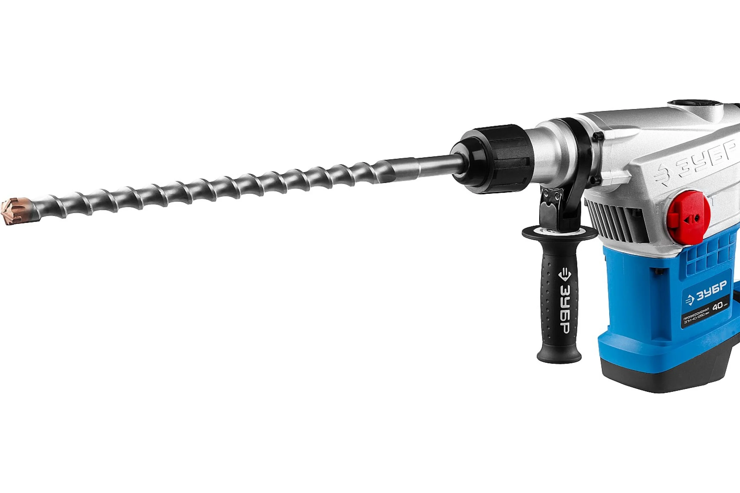 Перфоратор Зубр ЗПМ-40-1250 ЭВК патрон:SDS-max уд.:10Дж 1250Вт (кейс в комплекте)