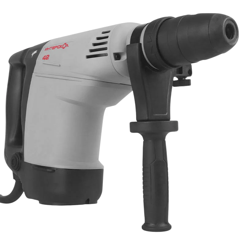 Перфоратор Интерскол П-42/1200ЭВ патрон:SDS-max уд.:11Дж 1200Вт (кейс в комплекте)