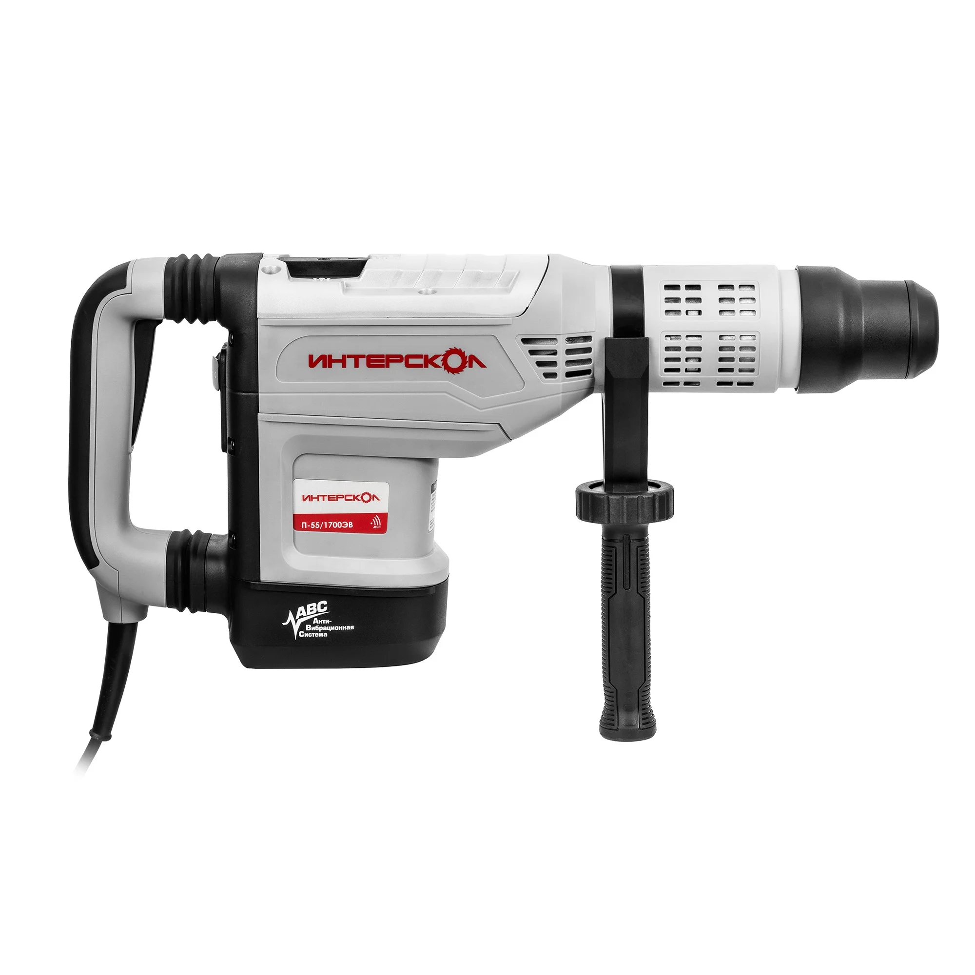 Перфоратор Интерскол П-55/1700ЭВ патрон:SDS-max уд.:20Дж 1700Вт (кейс в комплекте)