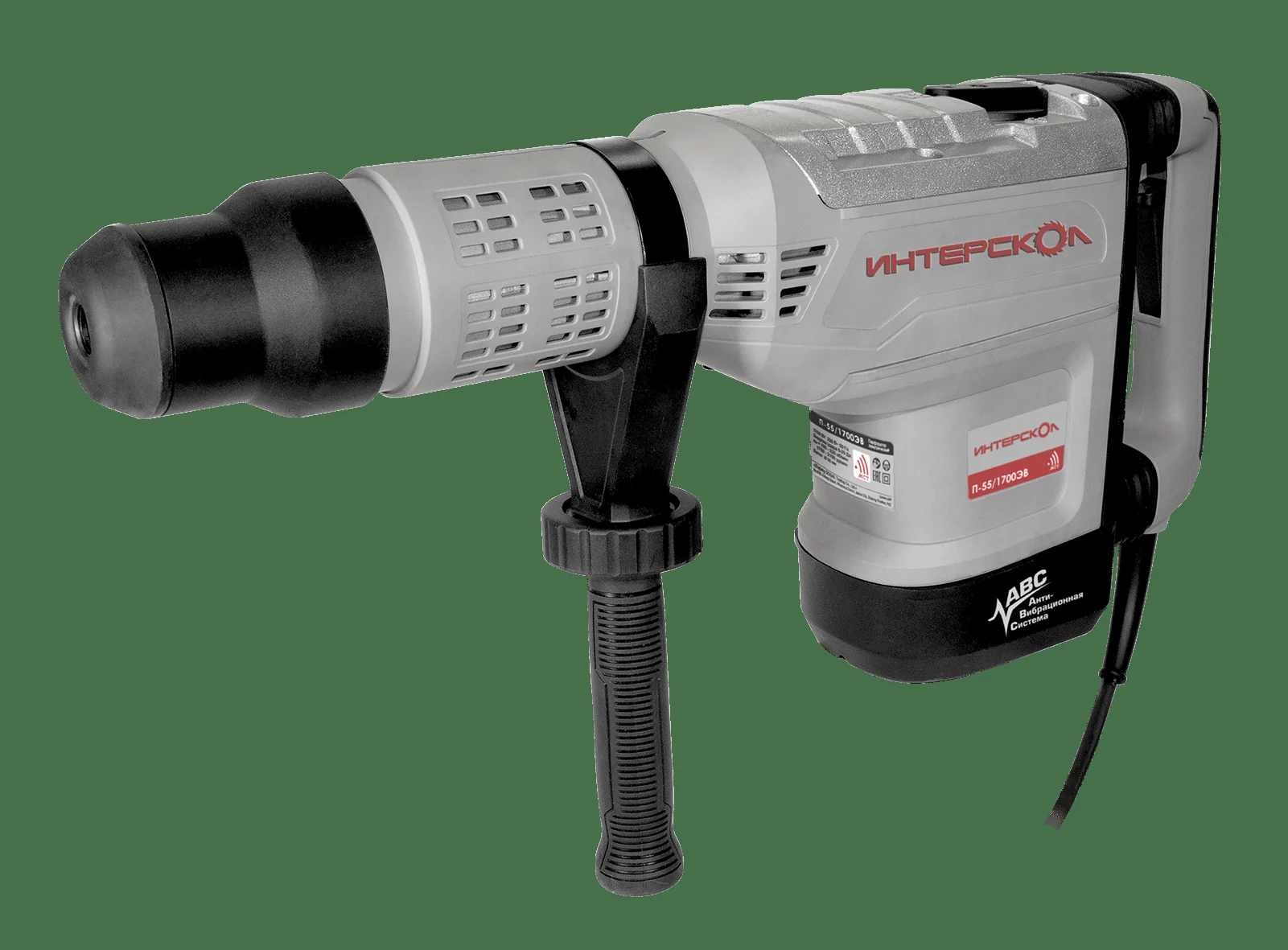Перфоратор Интерскол П-55/1700ЭВ патрон:SDS-max уд.:20Дж 1700Вт (кейс в комплекте)