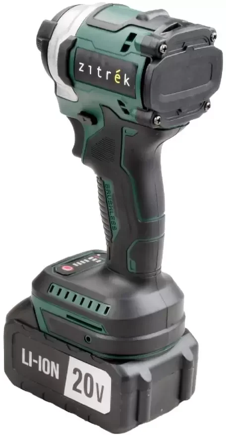 Винтоверт Zitrek DKIS20 PRO аккум. патрон:шестигр.1/4" (кейс в комплекте) (085-1018)
