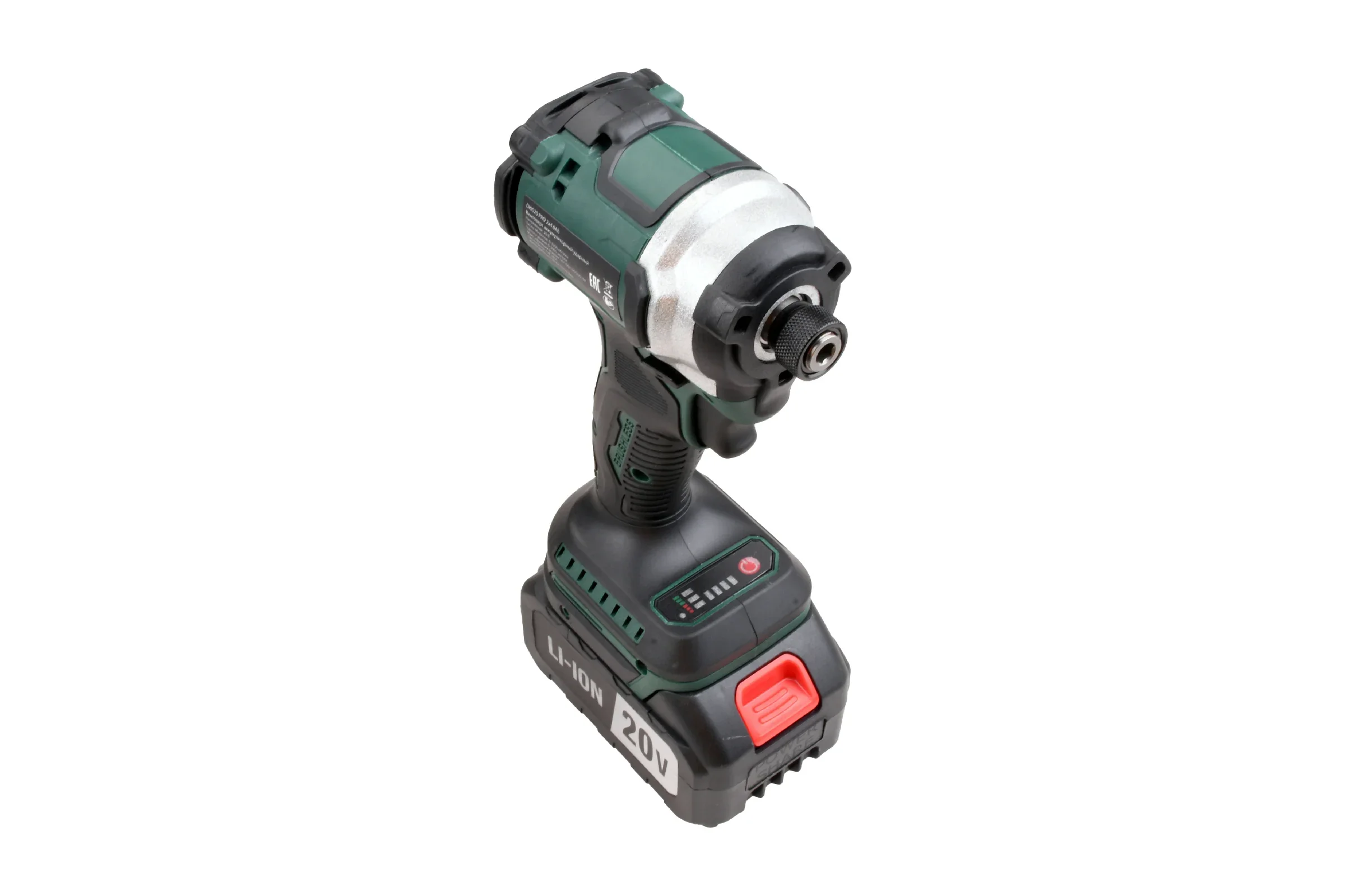 Винтоверт Zitrek DKIS20 PRO аккум. патрон:шестигр.1/4" (кейс в комплекте) (085-1018)