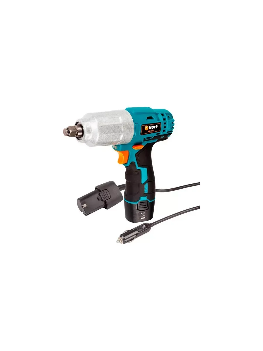 Гайковерт Bort BSR-12Li аккум. патрон:квад.1/2" (кейс в комплекте) (93720636)