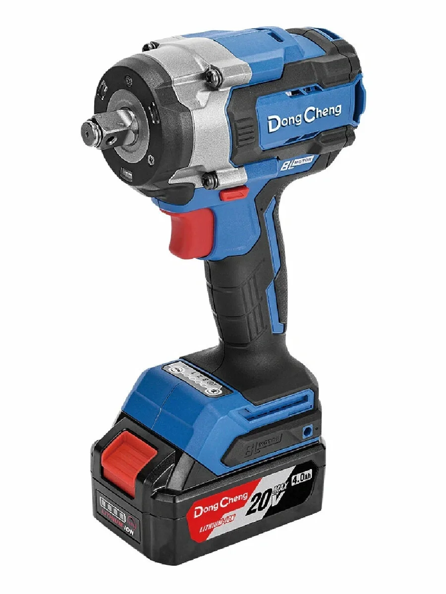 Гайковерт DongCheng DCPB598 аккум. патрон:квад.1/2" (кейс в комплекте) (DCPB598(TYPE EM))