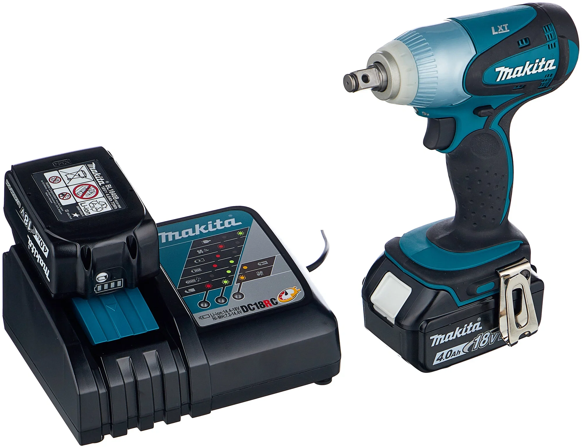 Гайковерт Makita DTW251RME аккум. патрон:быстрозажимной (кейс в комплекте)