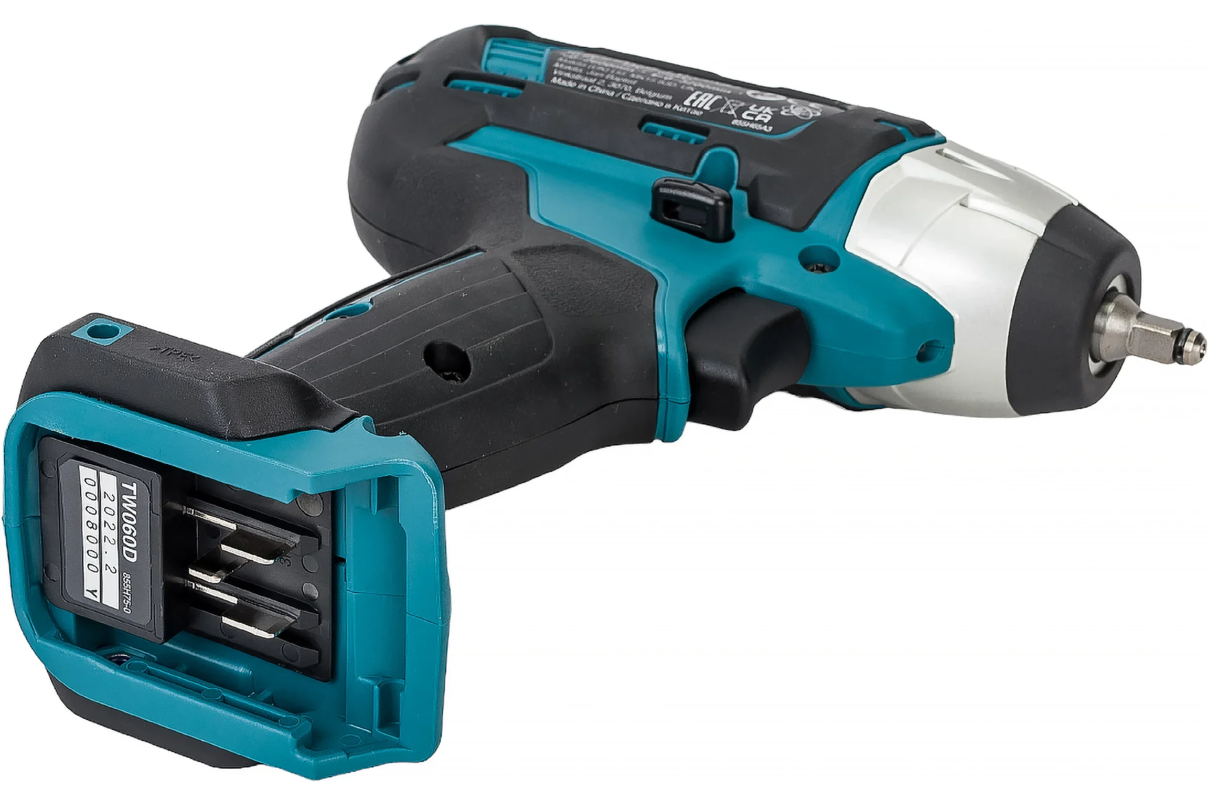 Гайковерт Makita TW060DZ аккум. патрон:квад.1/4"