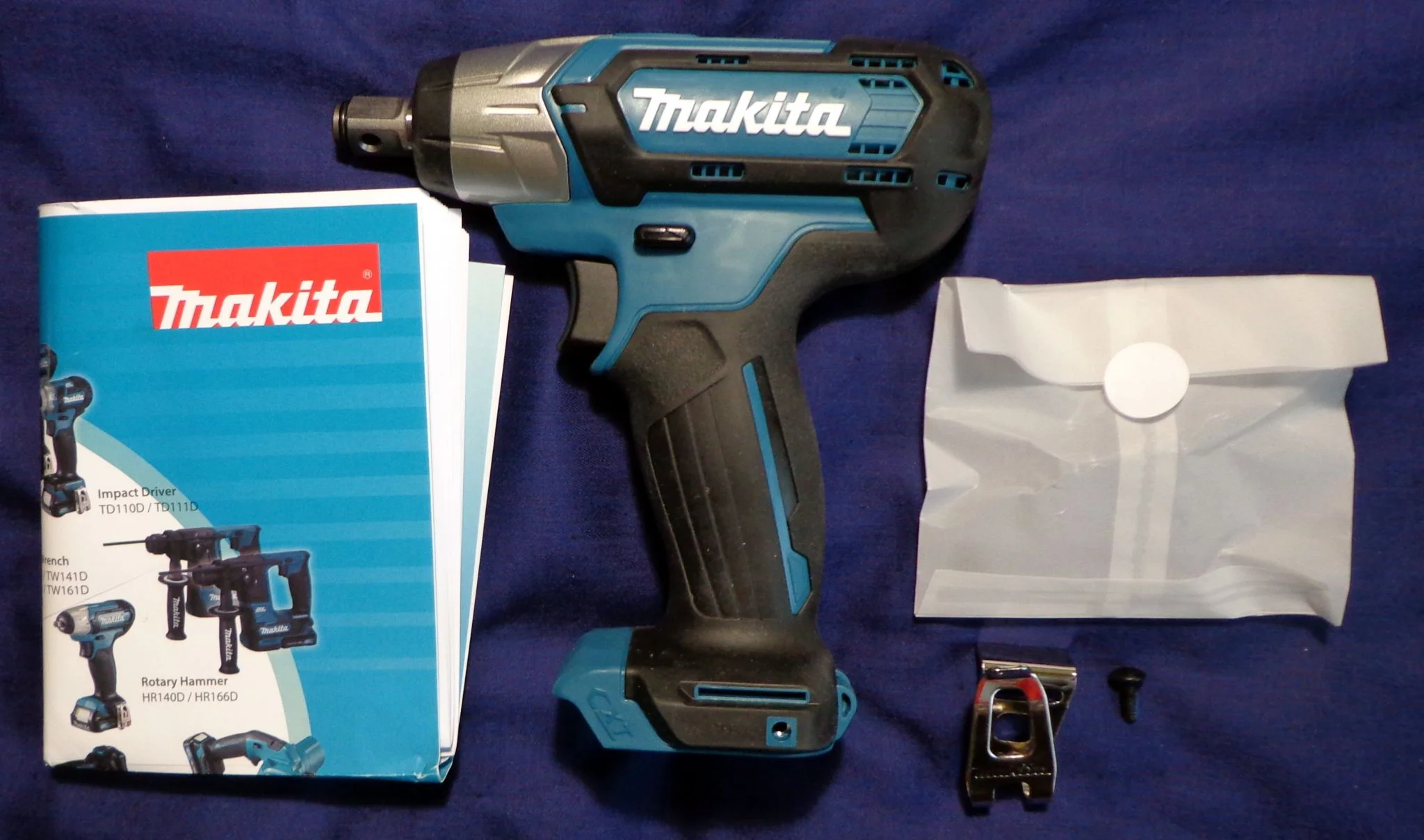 Гайковерт Makita TW141DZ аккум. патрон:квад.1/2"
