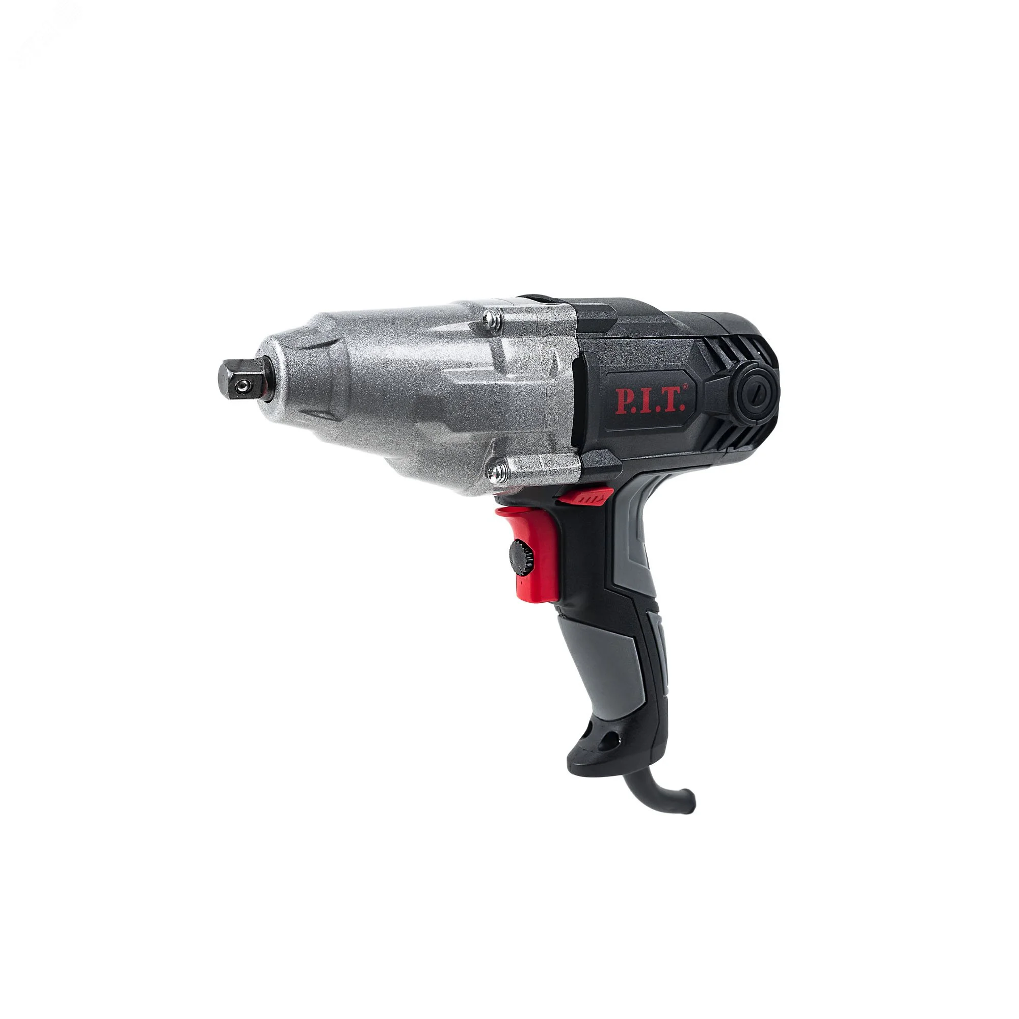Гайковерт P.I.T. PIW1050-C 1050Вт патрон:квад.1/2" (кейс в комплекте)