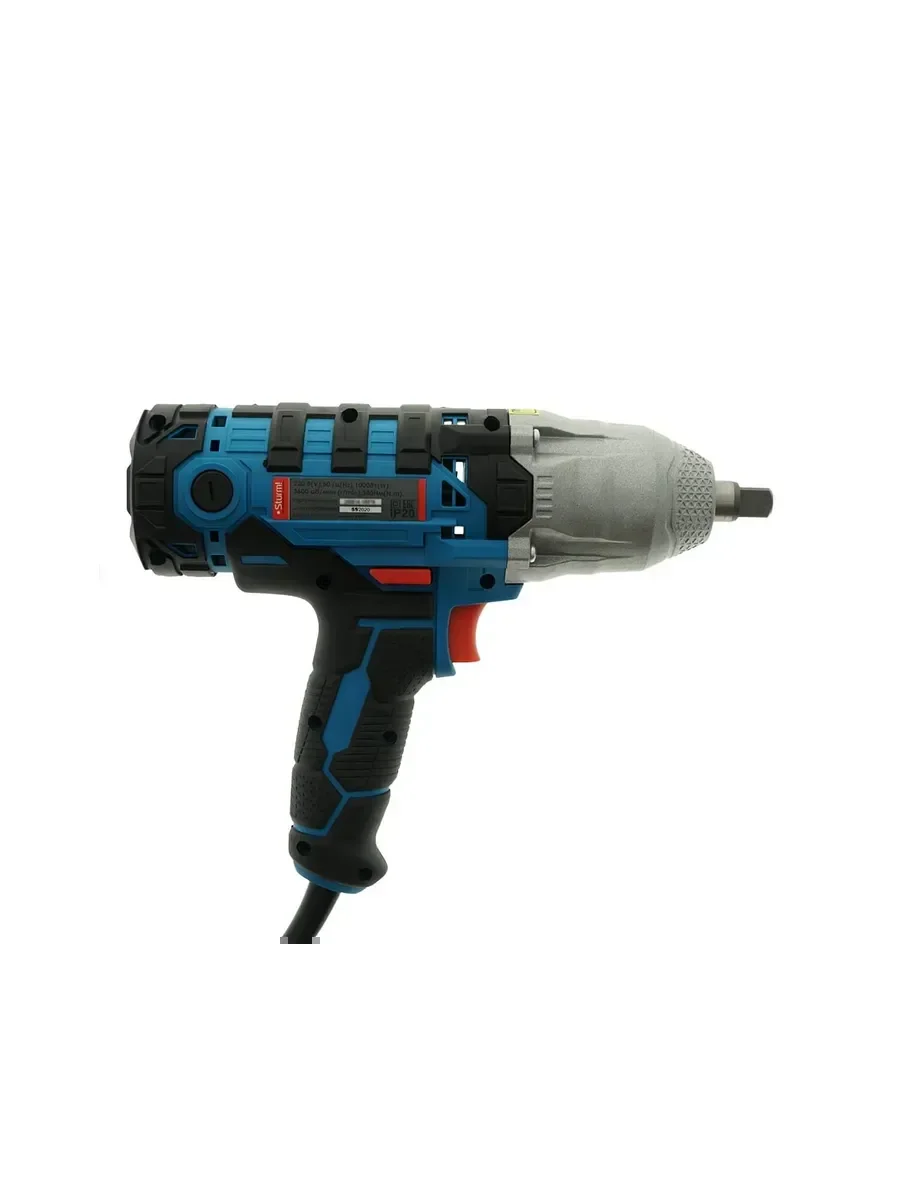 Гайковерт Sturm! ID2111 1000Вт патрон:квад.1/2" (кейс в комплекте)
