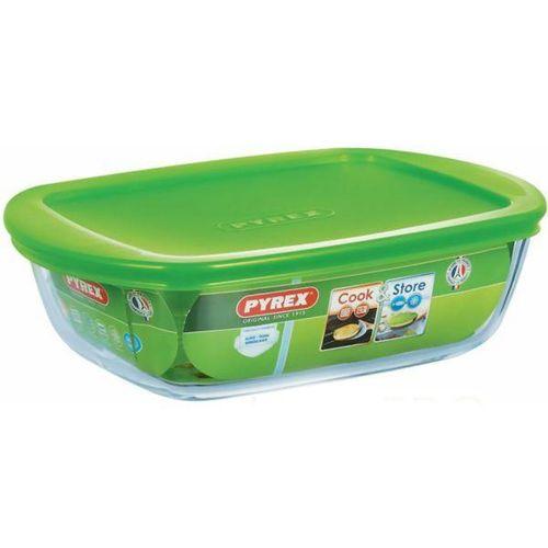 PYREX COOK&STORE Блюдо для запекания и выпечки с крышкой 28х20х8см прямоугольное