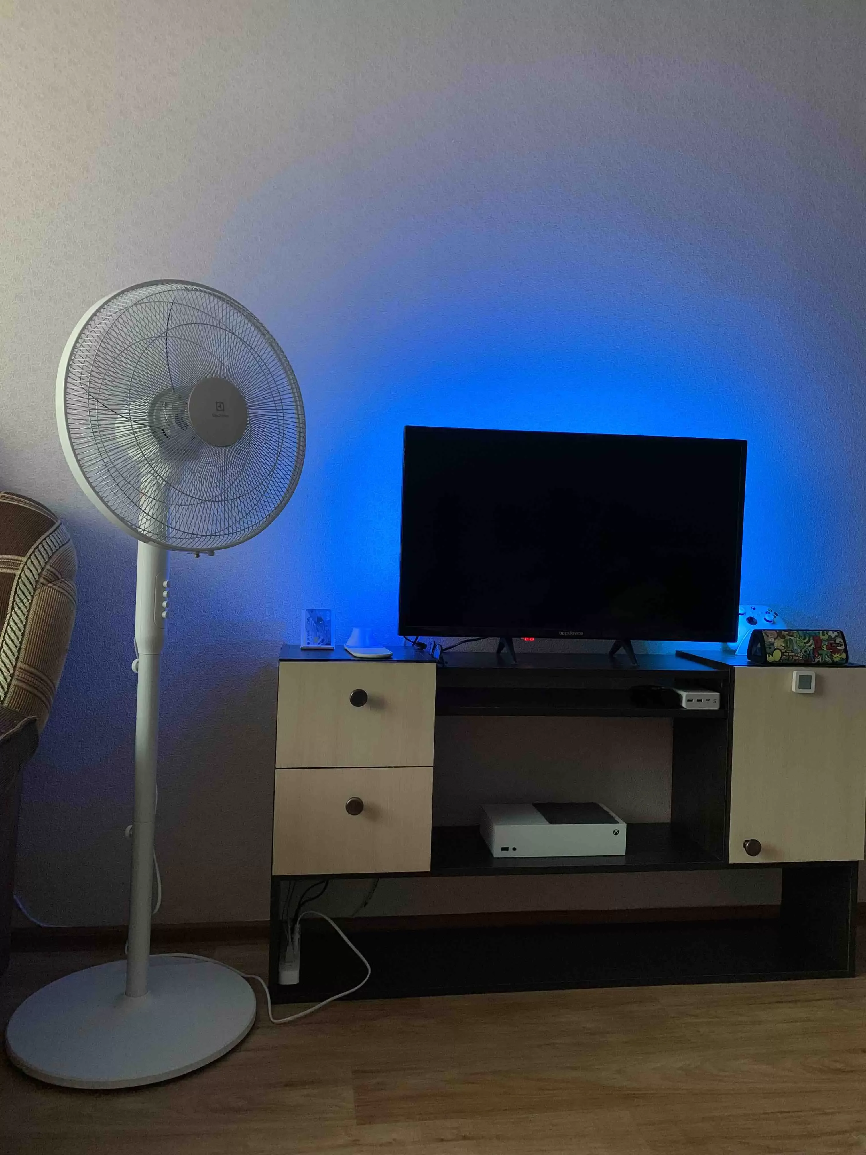 Вентилятор напольный Electrolux EFF-1006W белый