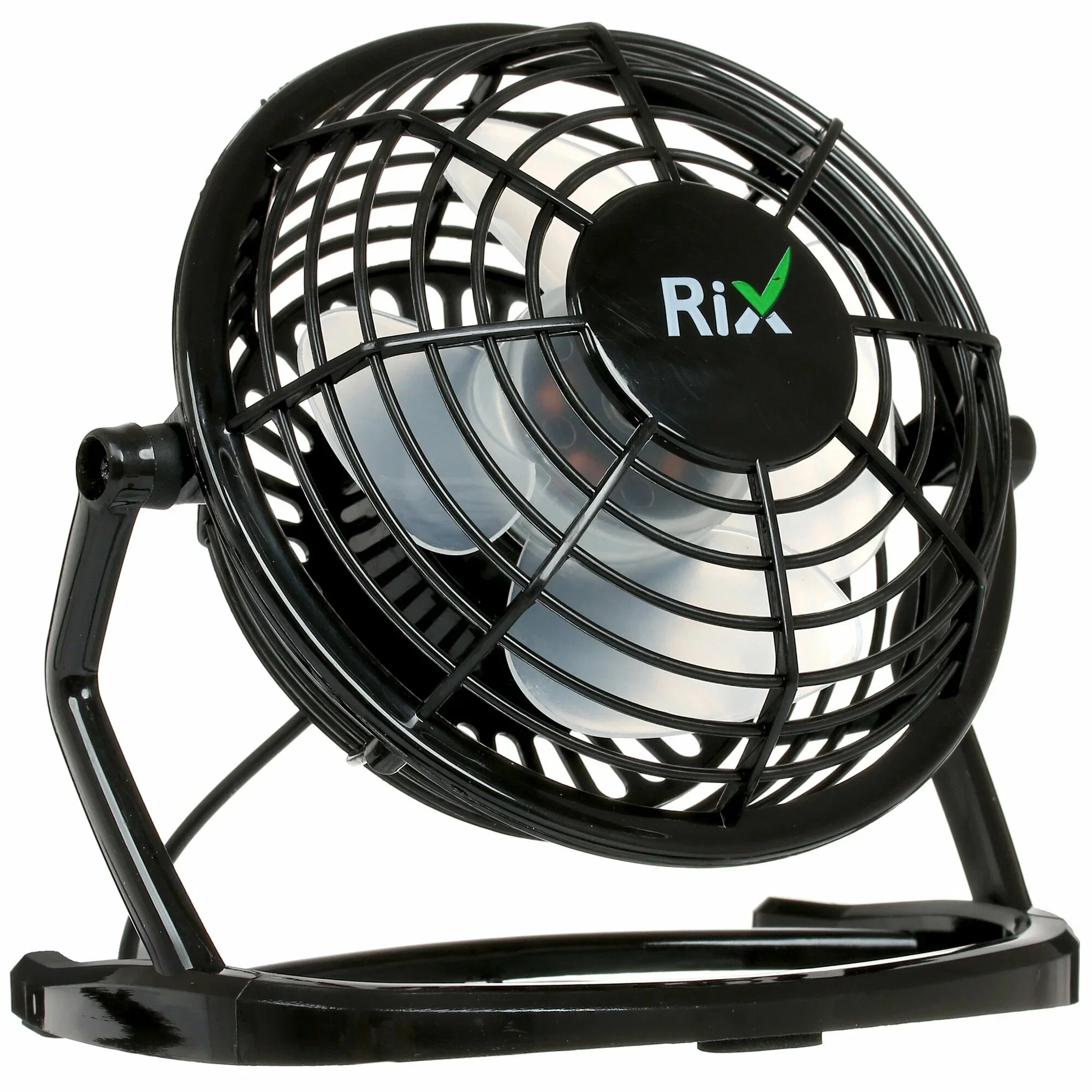 Вентилятор настольный Rix RDF-1500USB черный