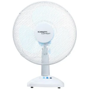 Вентилятор настольный Scarlett SC-DF111S07 38Вт скоростей:3 белый