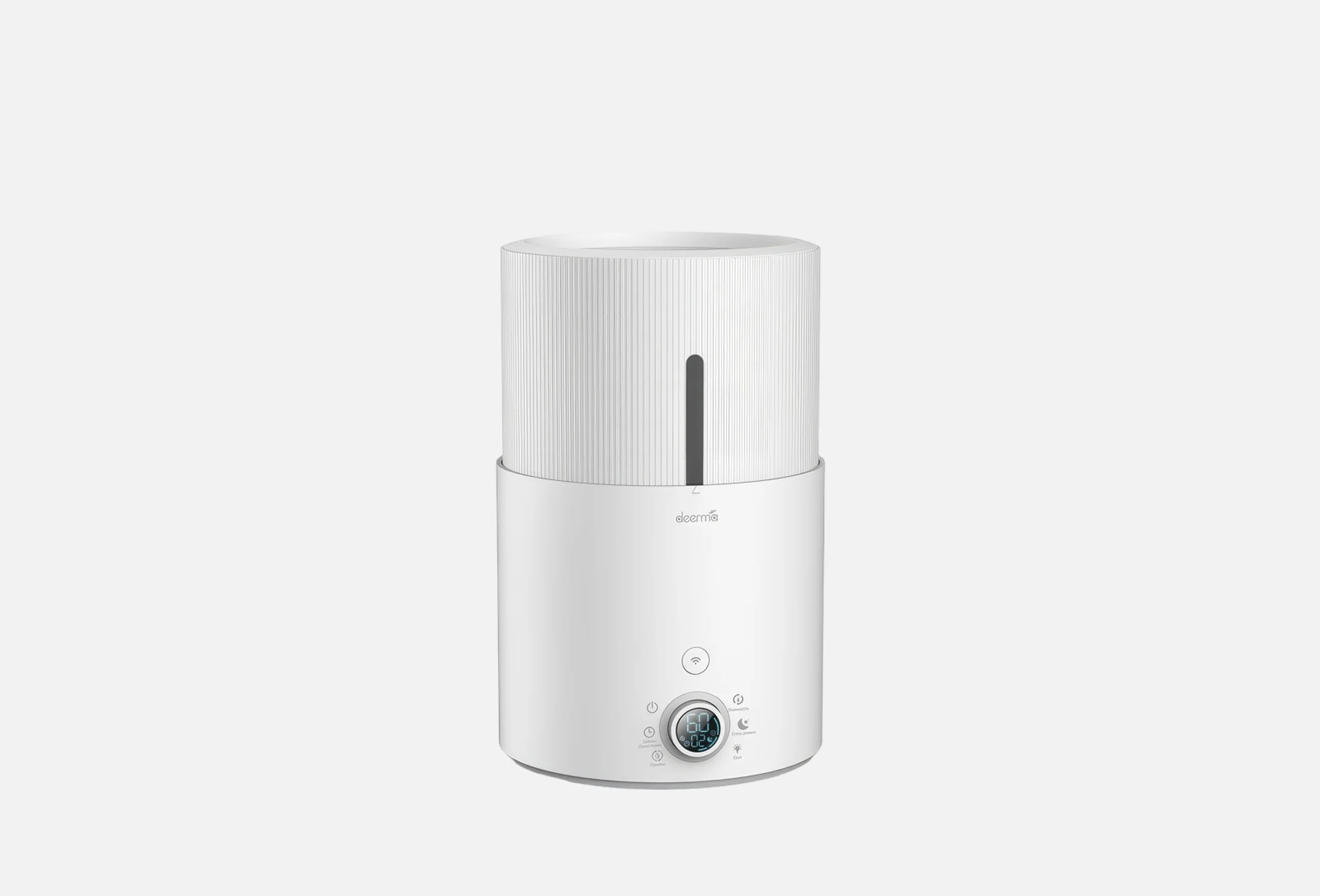 Увлажнитель воздуха Deerma DEM-SJS300W белый, 25 м², 4.4 л, ультразвуковой, ароматизация, 3 скорости, верхний залив воды, управление со смартфона