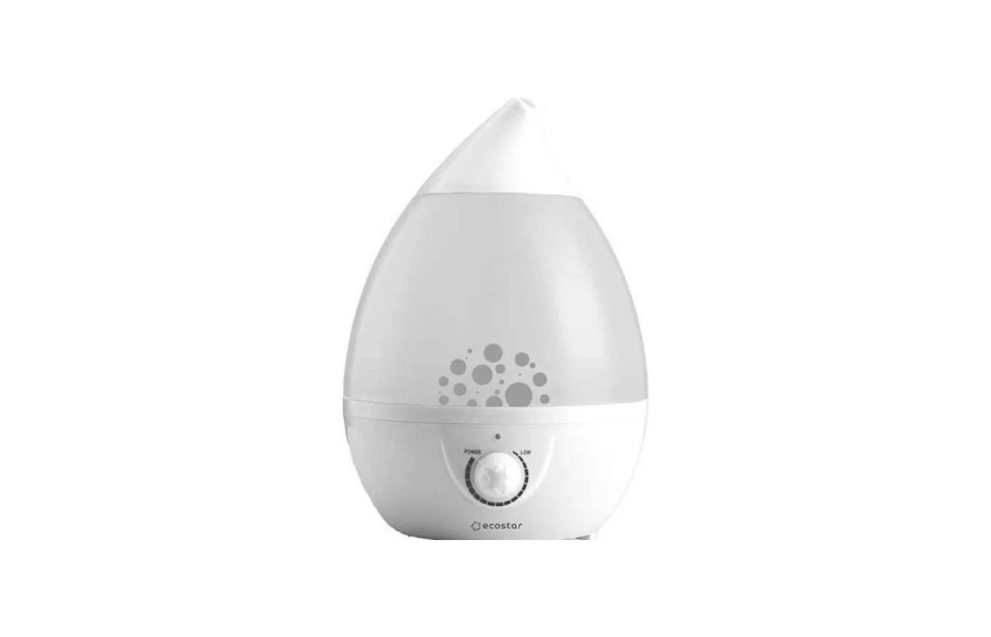 Увлажнитель воздуха ECOSTAR Happy ESH-HP250/2,6M-WT белый, 25 м², 2.6 л