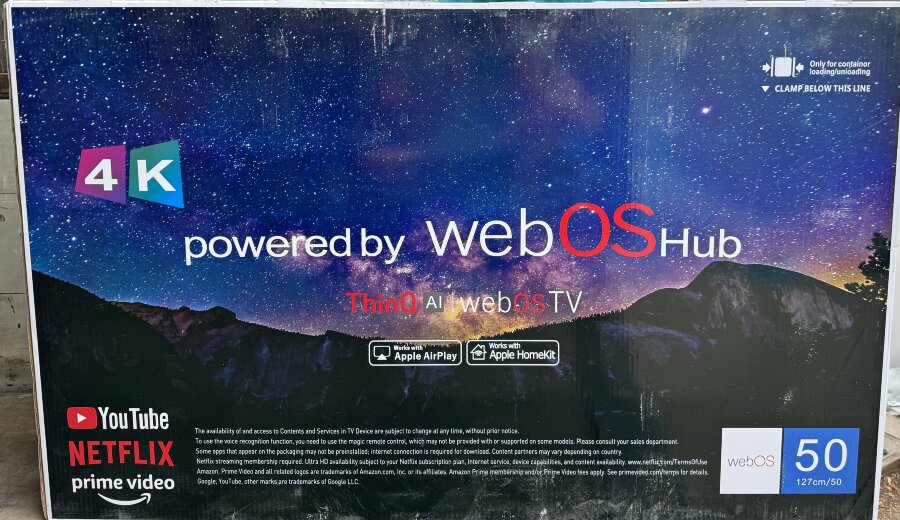 Телевизор LED 50" КТВ Web OS (Star Trek)Bluetooth,голос упр-е;Wi-Fi,аналогLG  СДЕЛАЕМ ЛУЧШУЮ ЦЕНУ