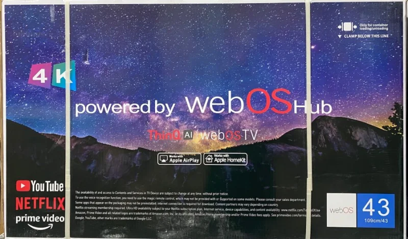 Телевизор LED 50" КТВ Web OS (Star Trek)Bluetooth,голос упр-е;Wi-Fi,аналогLG  СДЕЛАЕМ ЛУЧШУЮ ЦЕНУ