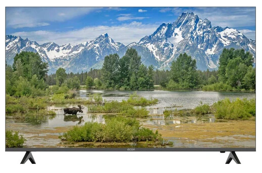Телевизор LED 55" ECON EX-55US007B черный SMART Android 11 4K UltraHD 3840x2160 СДЕЛАЕМ ЛУЧШУЮ ЦЕНУ
