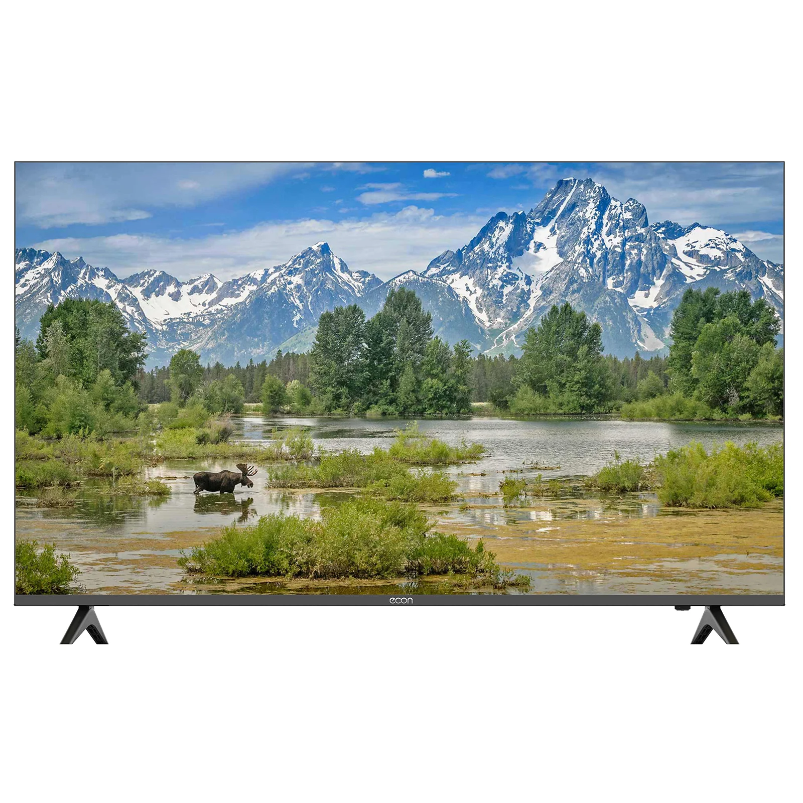 Телевизор LED 55" ECON EX-55US007B черный SMART Android 11 4K UltraHD 3840x2160  СДЕЛАЕМ ЛУЧШУЮ ЦЕНУ