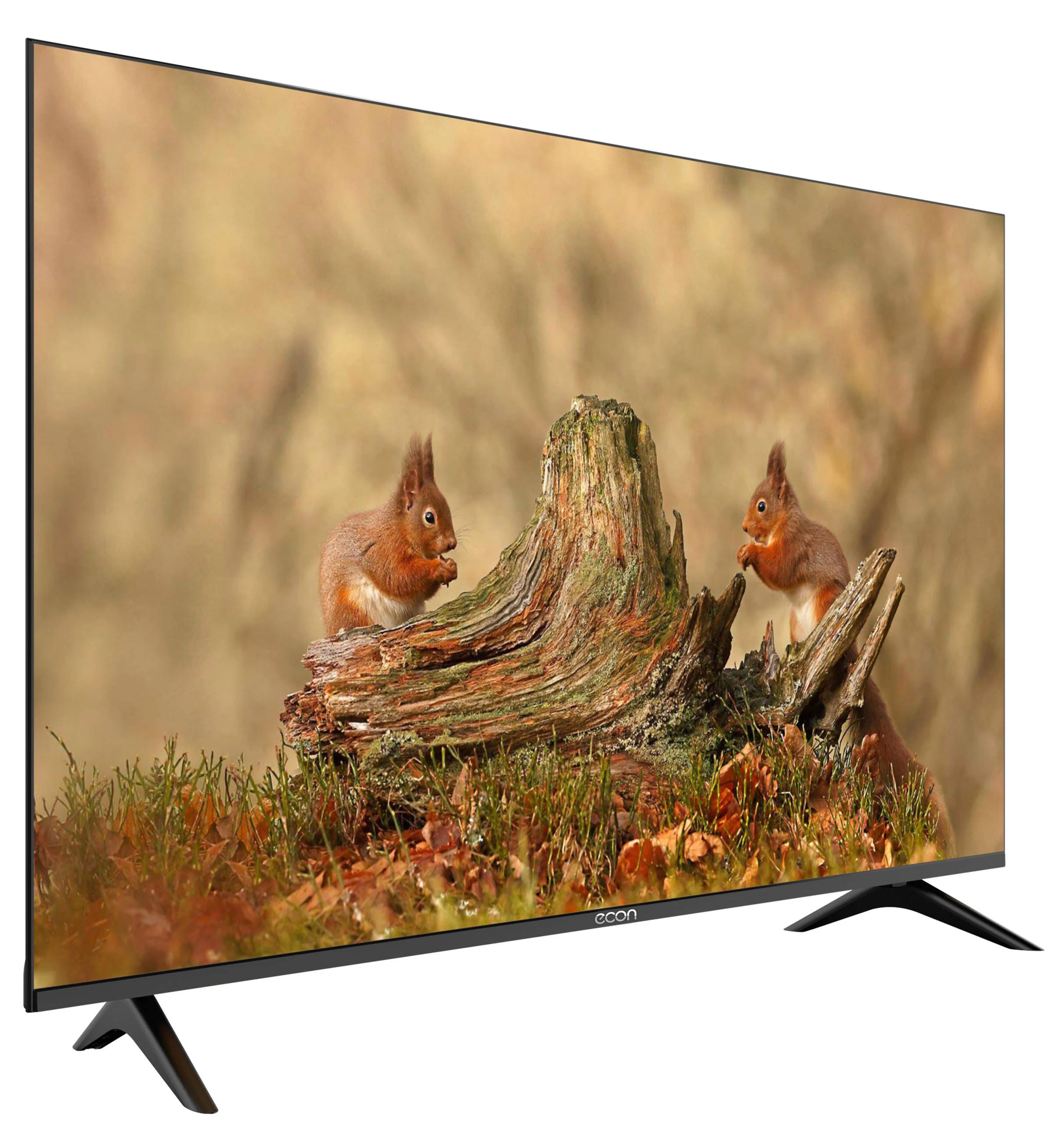 Телевизор LED 55" ECON EX-55US007B черный SMART Android 11 4K UltraHD 3840x2160  СДЕЛАЕМ ЛУЧШУЮ ЦЕНУ
