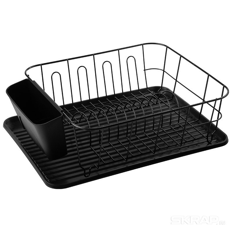 СКР Сушилка для посуды с поддоном, 43*33,5*13,5 см