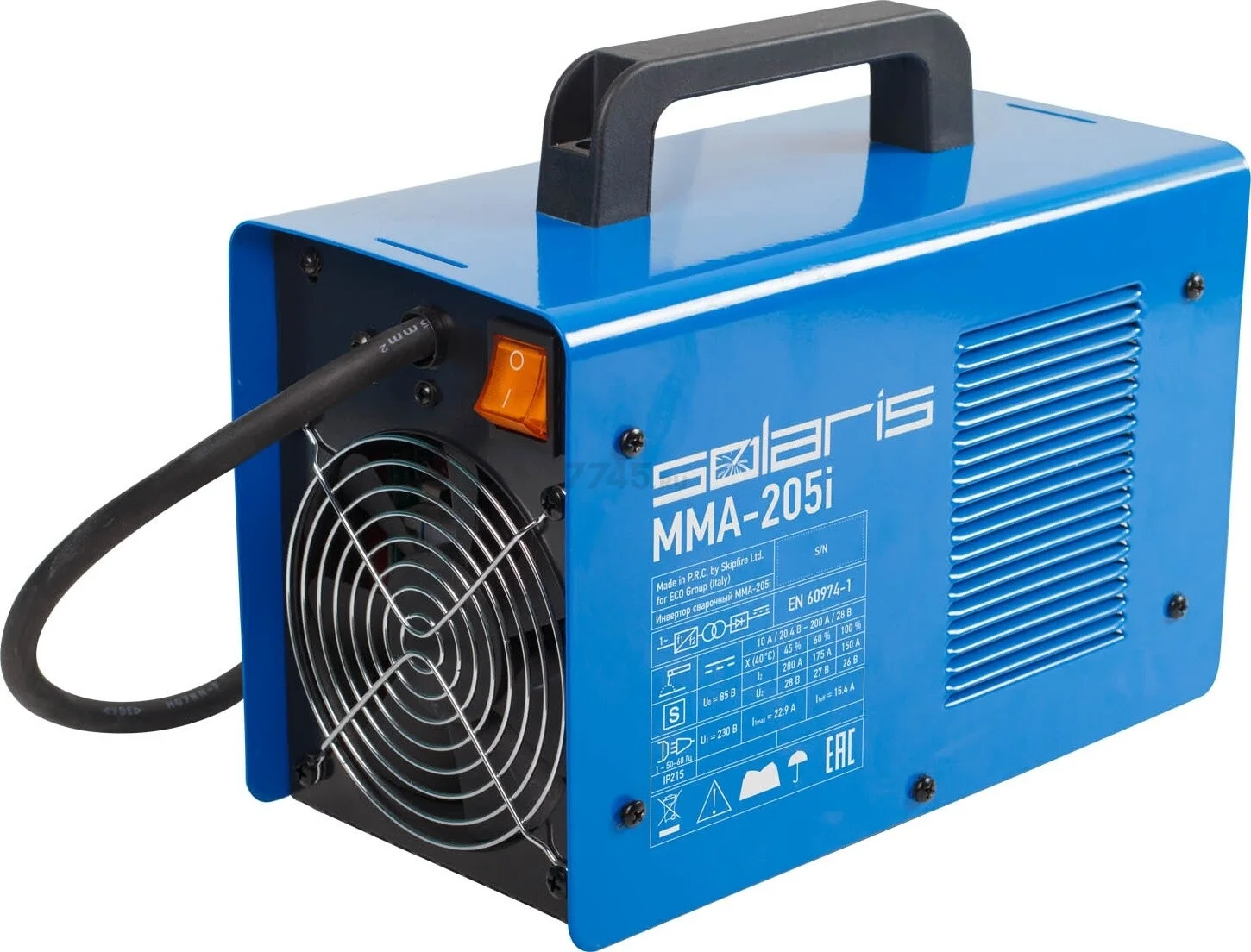 Сварочный аппарат Solaris MMA-205i