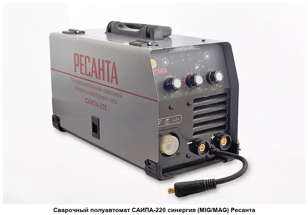 Сварочный аппарат Ресанта САИПА-220 Синергия
