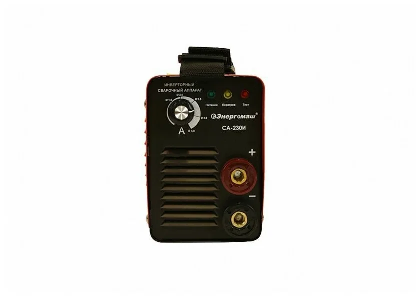 Сварочный аппарат Энергомаш СА-230И, 230А, ПВ 60%, 170-250В (HotStart/AntiStick/ArcForce)