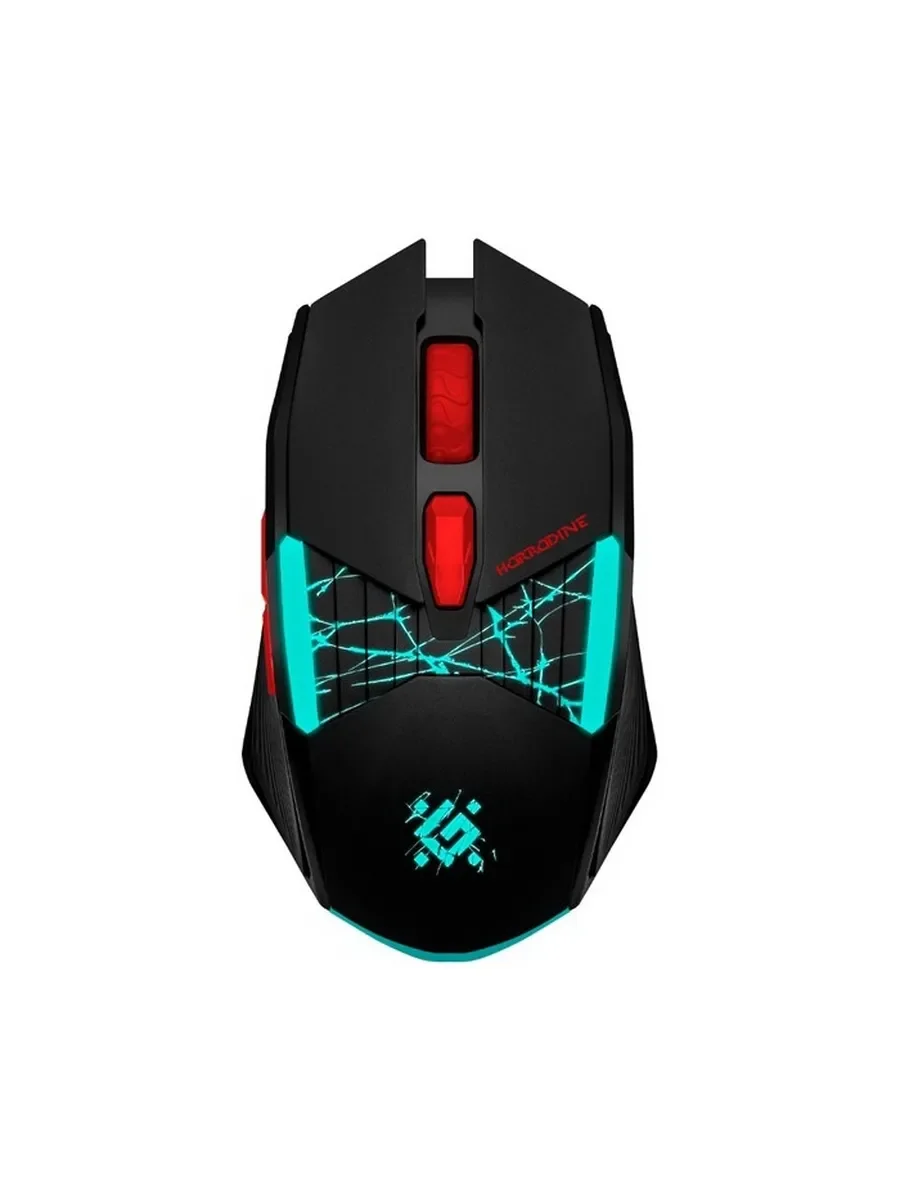 Defender Игровая мышь беспроводная Horrodine GM-237 черный,6кнопок,3200dpi,радужн
