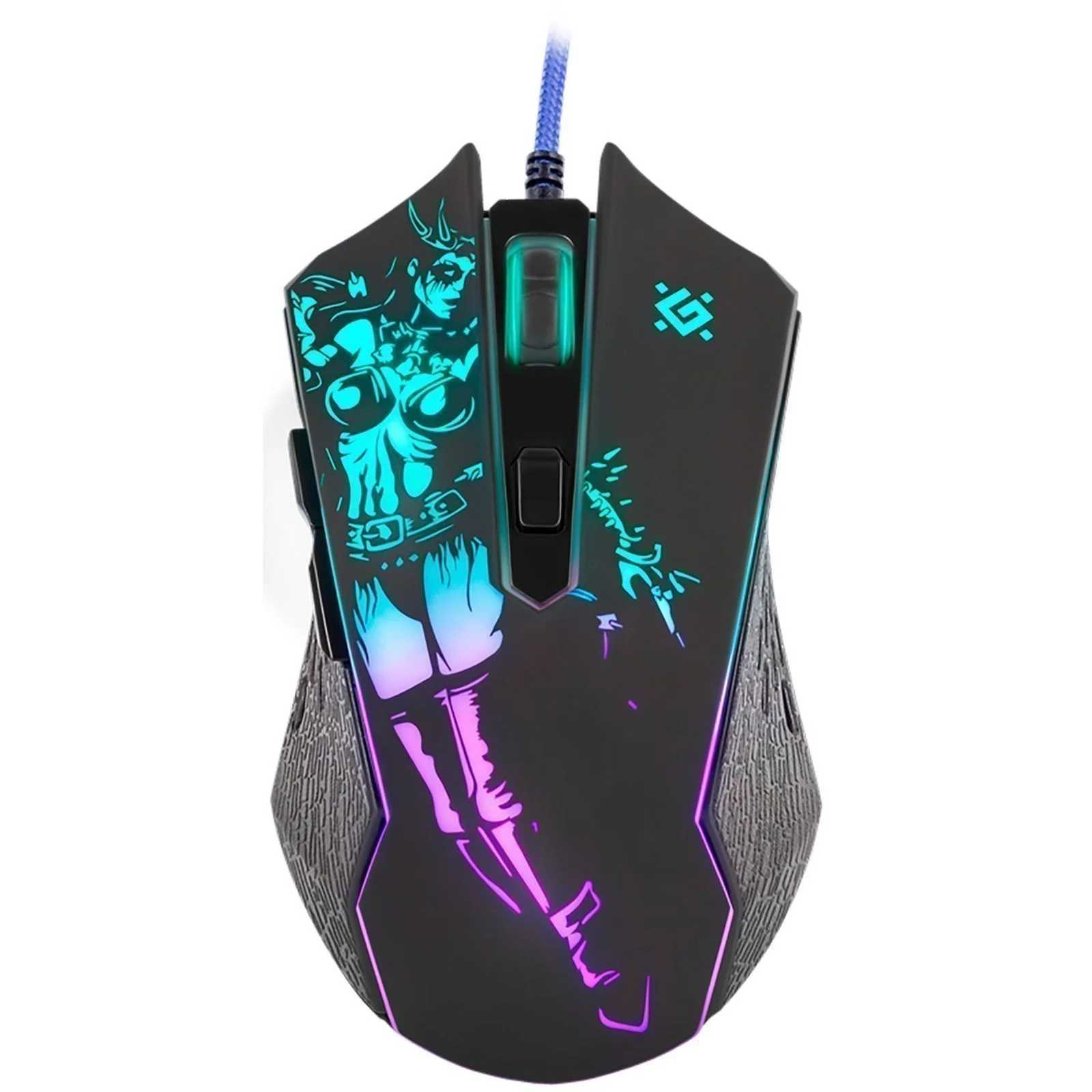 Defender Игровая мышь проводная Sin'Sister GM-933 6 кнопок,7200dpi