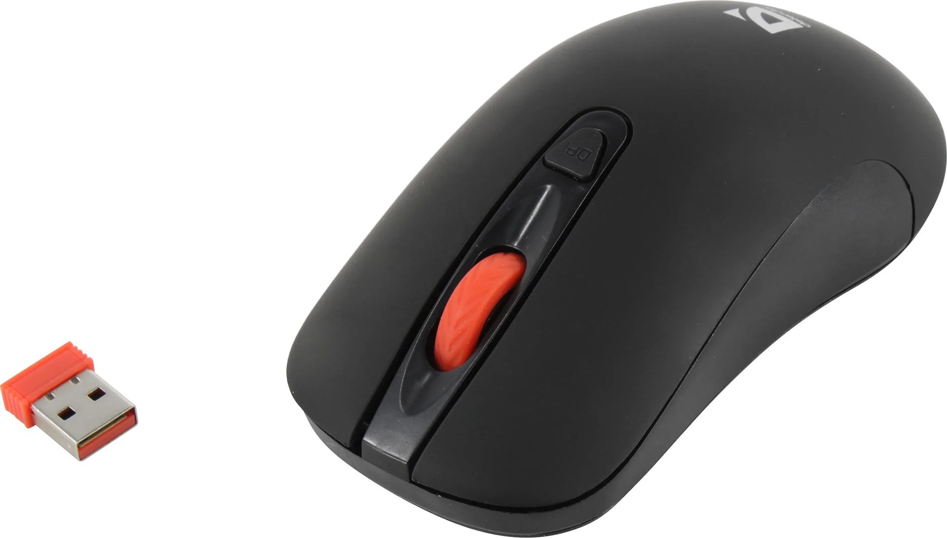 Defender Мышь беспроводная оптическая Nexus MS-195 черный,4 кнопки,800-1600 dpi